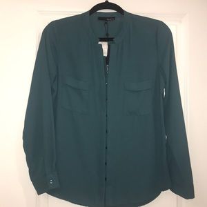 Ro & De Button Up Blouse- NWT!!